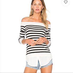Central Park West, Off Shoulder Sweater